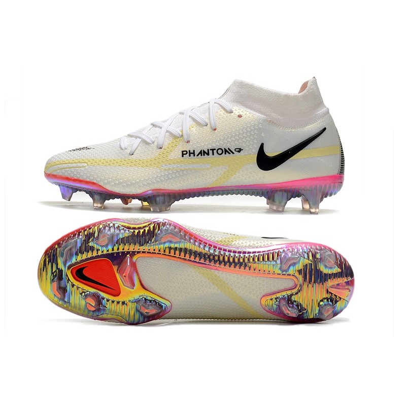 Nike Phantom GT Elite Dynamic Fit FG Rawdacious Bílá Červená Růžová